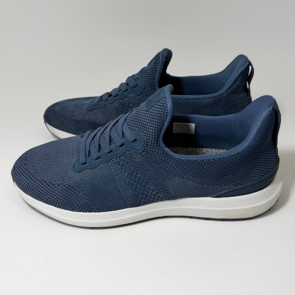 Johnnie-O Knit Range Runner 2.0 Golf and Casual Shoe Denim Blue Size 11 - Picture 3 of 13